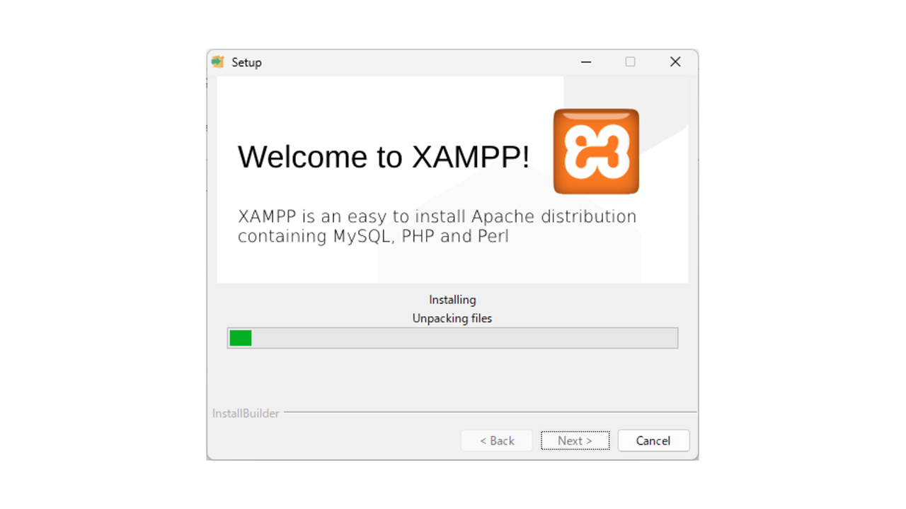 XAMPPのインストール11